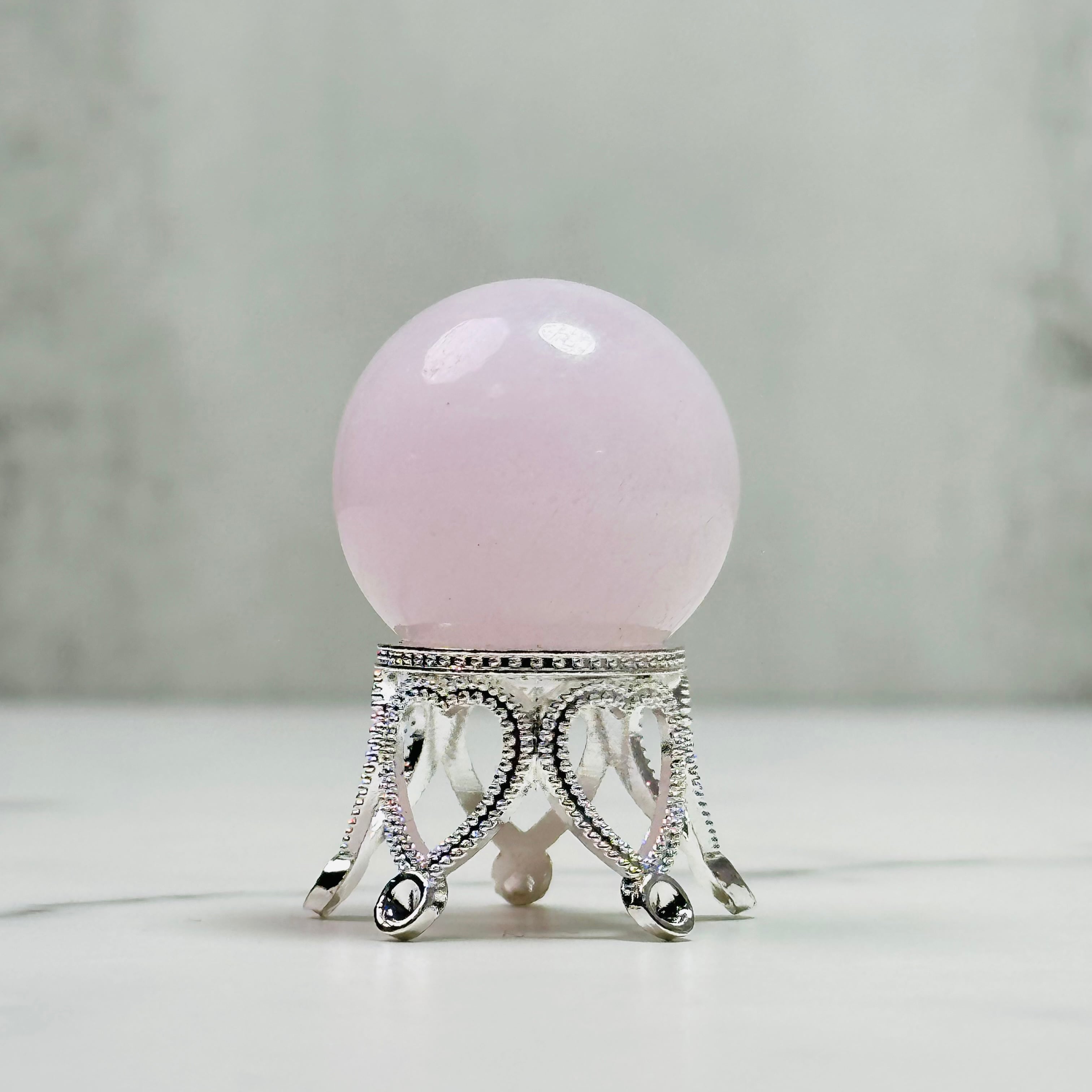 癒し系天然石｜モルガナイトミニスフィア Φ26mm | Mt.Sophia 天然石屋