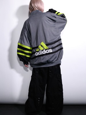 "adidas" multi 3-stripes and back logo design track jacket