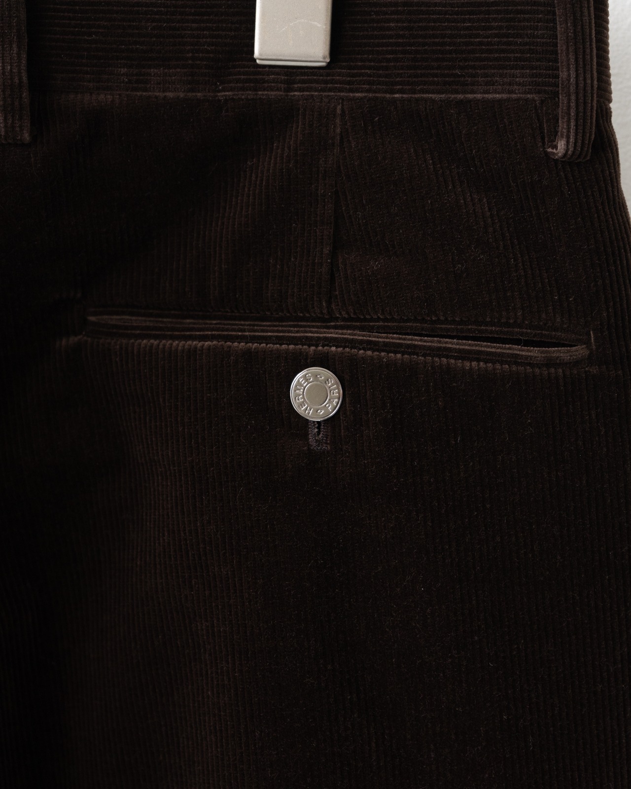 〈Hermès〉Corduroy pants