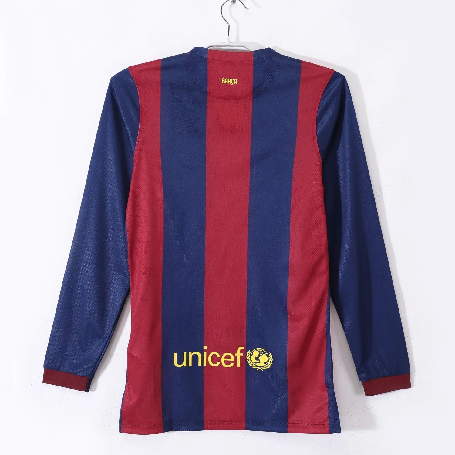 Retro Long Sleeve 14-15 Barcelona Home Jersey バルセロナ 14-15