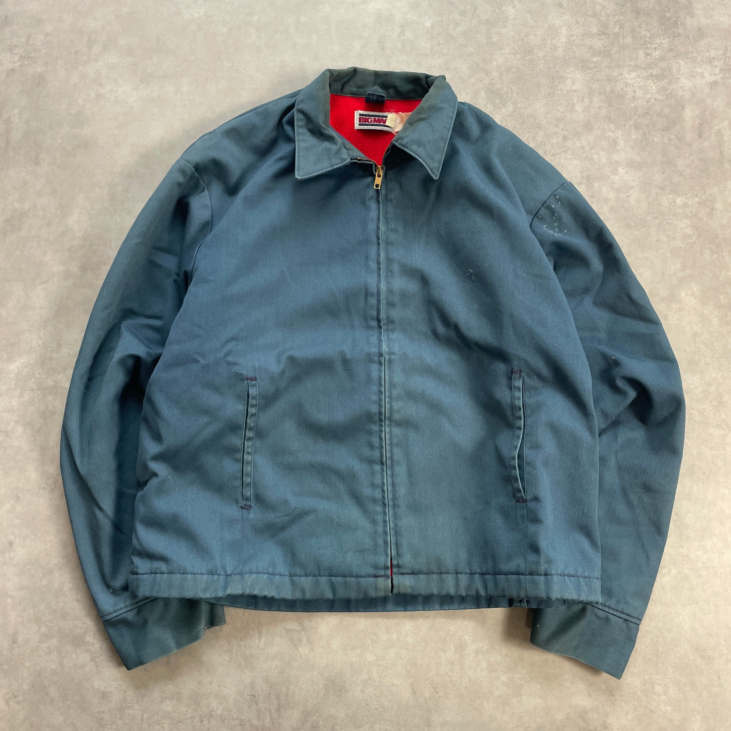 80s BIG MAC zip up work jacket スウィングトップ 短丈
