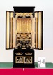 京型台付の金仏壇 15号(高さ137cm)お西向け|KB-G-018