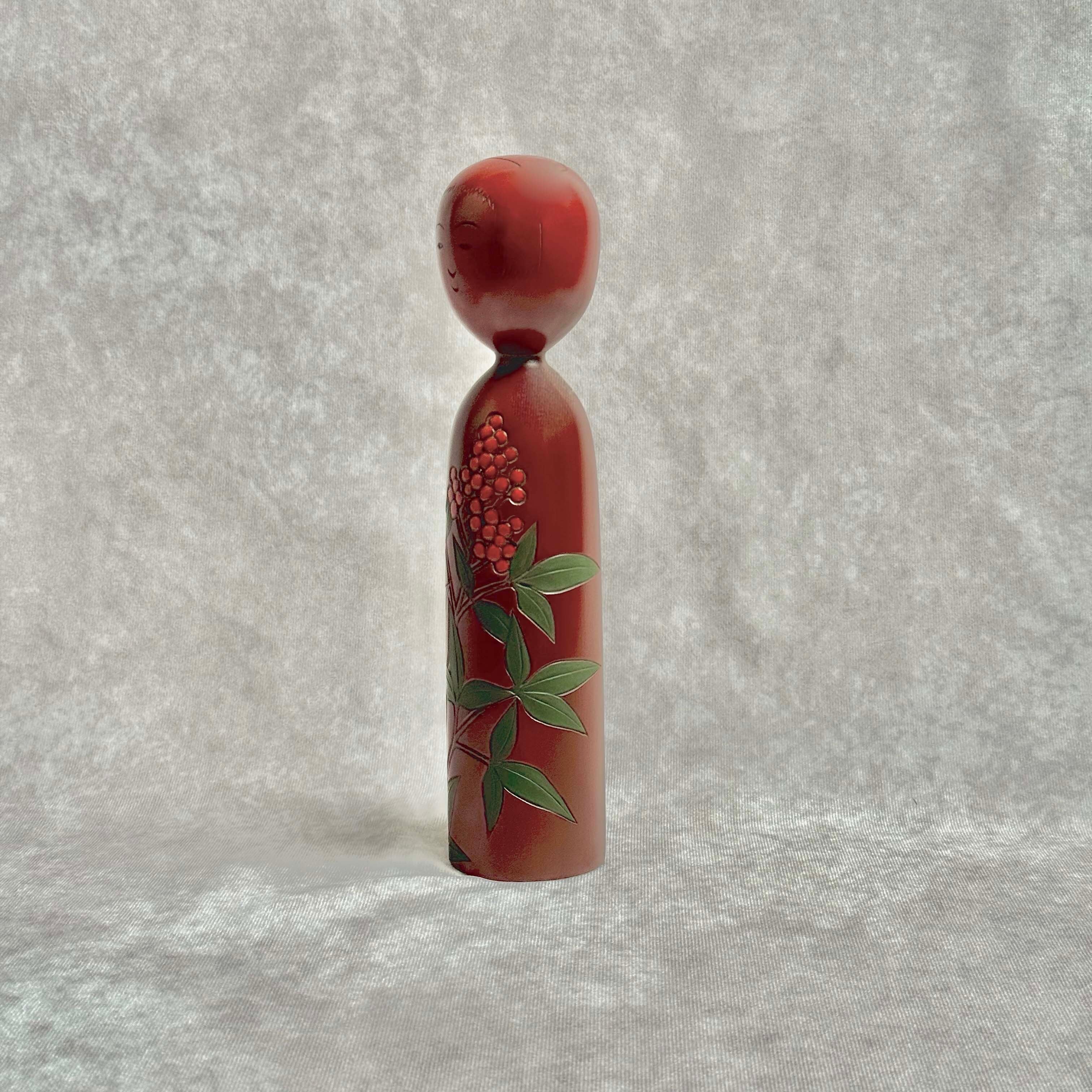 伝統工芸「鎌倉彫こけし」（No.40）