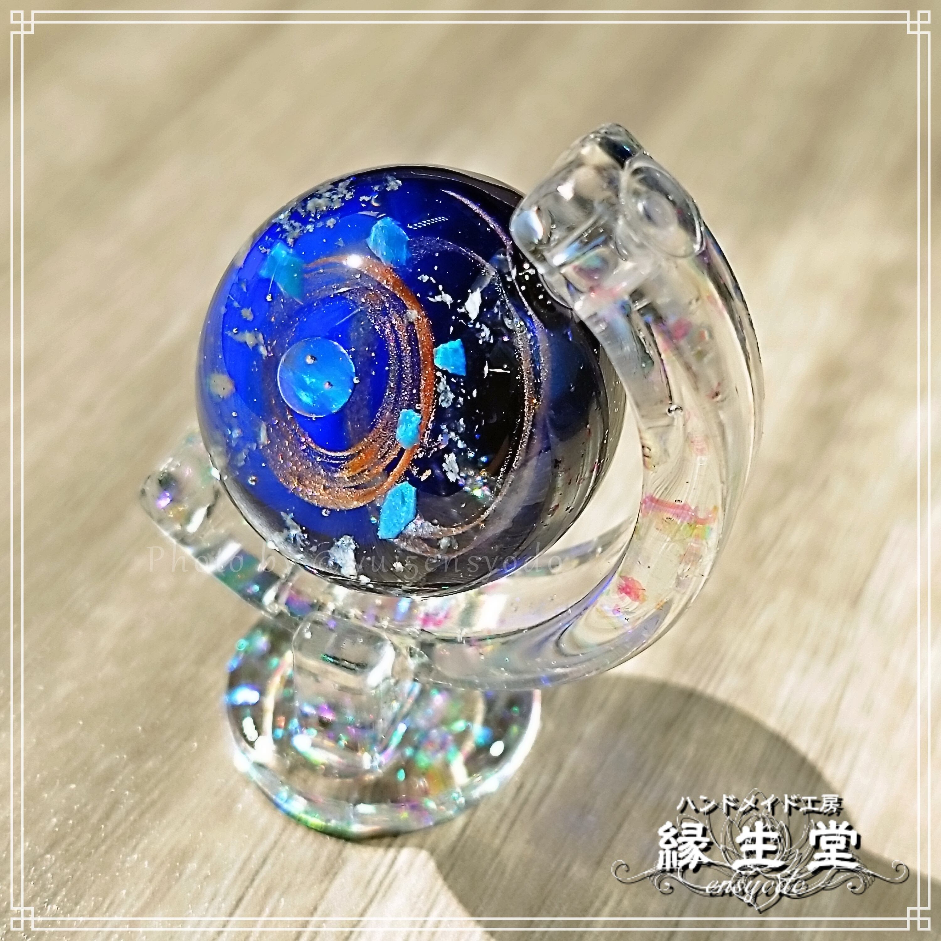 レジン宇宙玉・地球儀 ～深蒼～ | 縁生堂