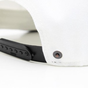 LETTER SNAPBACK CAP #BLACK