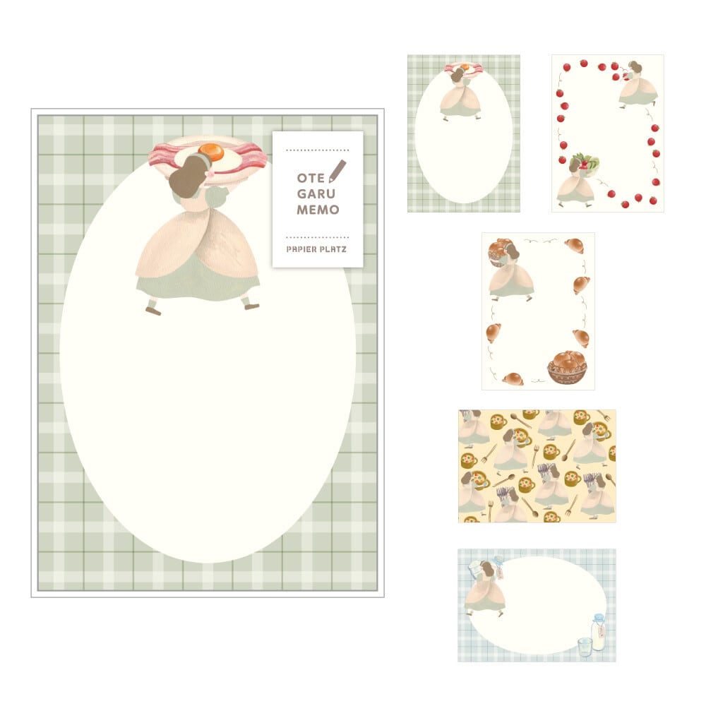 パピアプラッツ てるふく商店 朝食ができました OTEGARU MEMO PA04