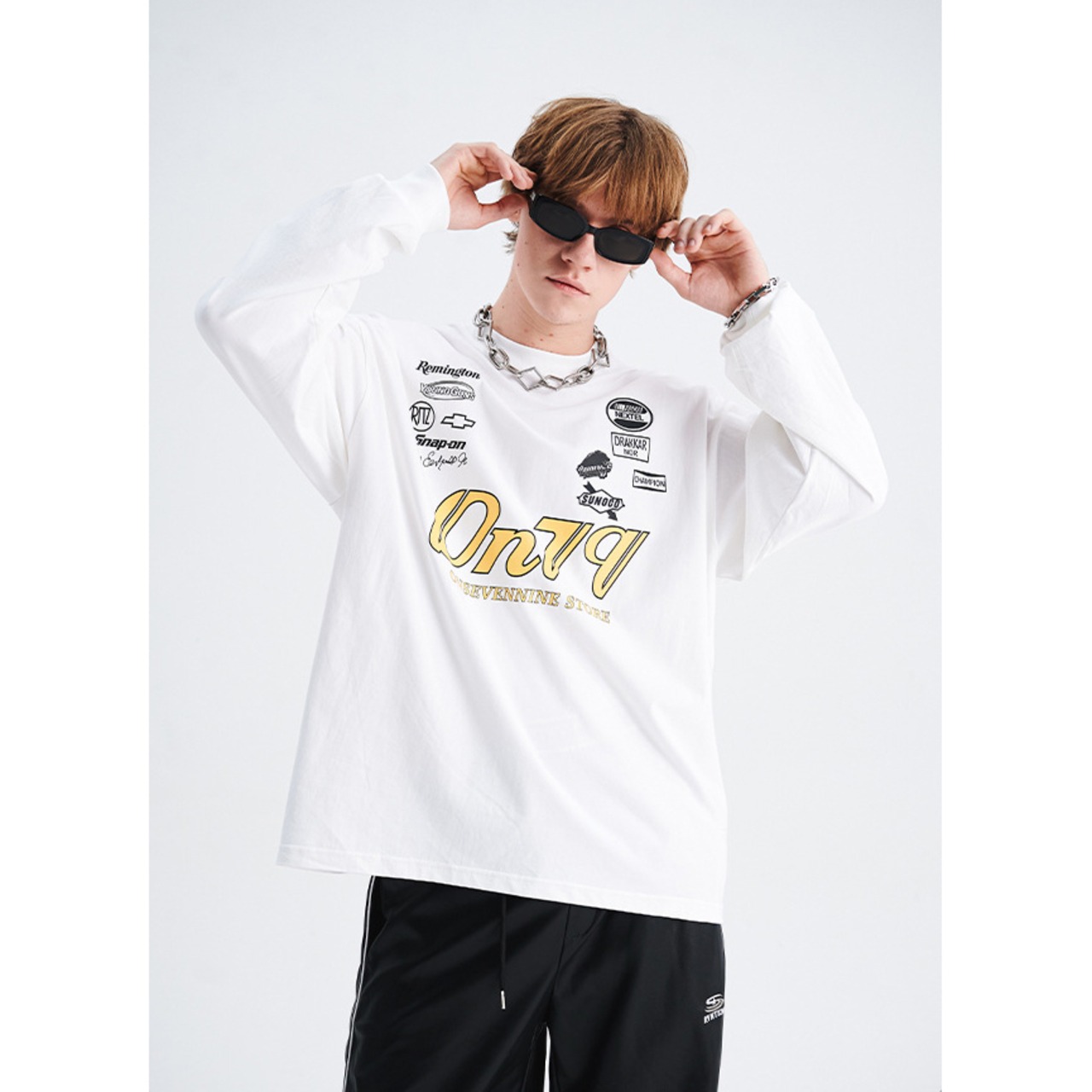 ストリート ON79 クラウン ロングTシャツ T634