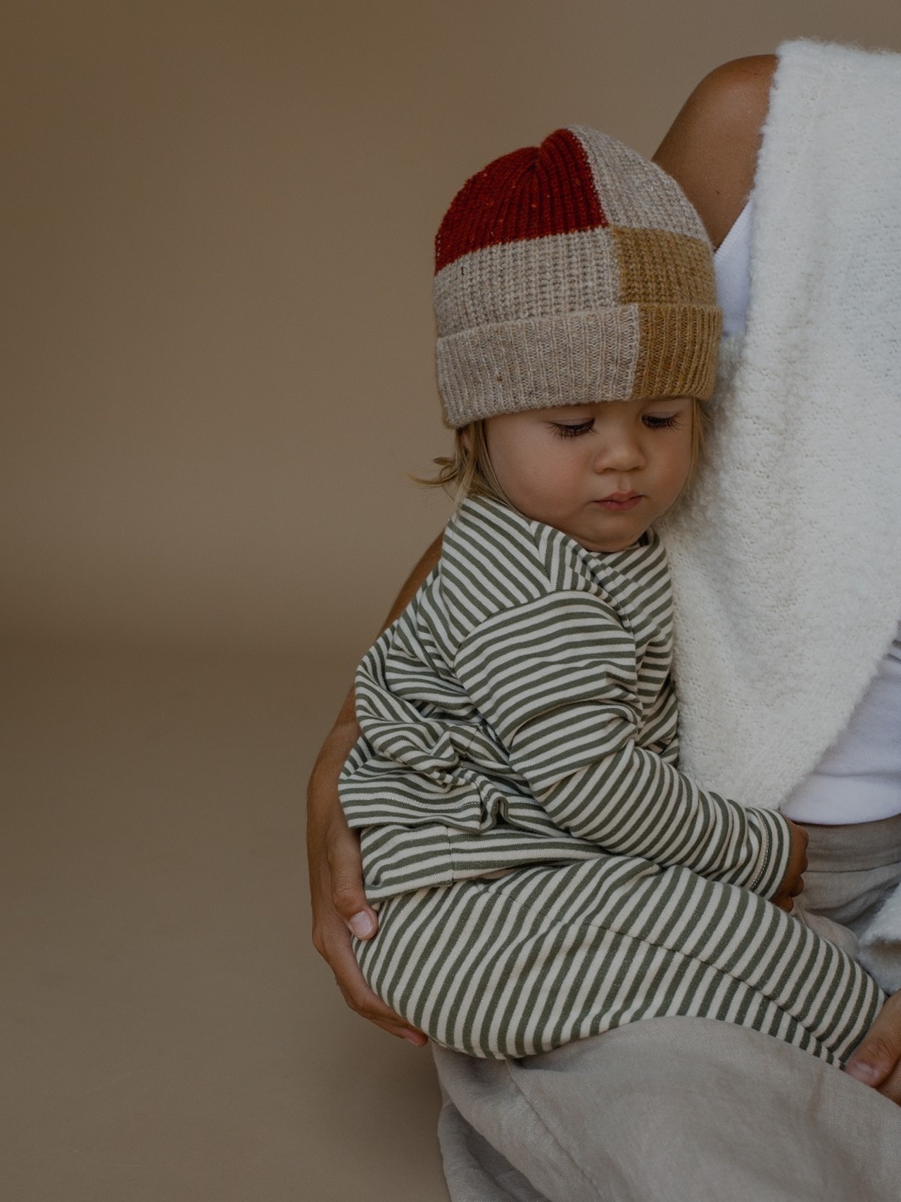 ORGANIC ZOO Fern Stripes Turtle Neck Top