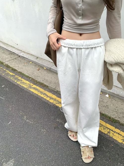 (予約) vegetable / Botten training pants 3color