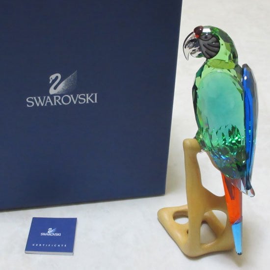 スワロフスキー【SWAROVSKI】 クリスタル コンゴウインコ Macaw 685824