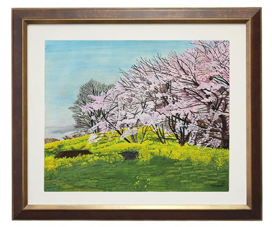 2026水彩画カレンダー A4壁掛けタイプ | アトリエ・えぬ