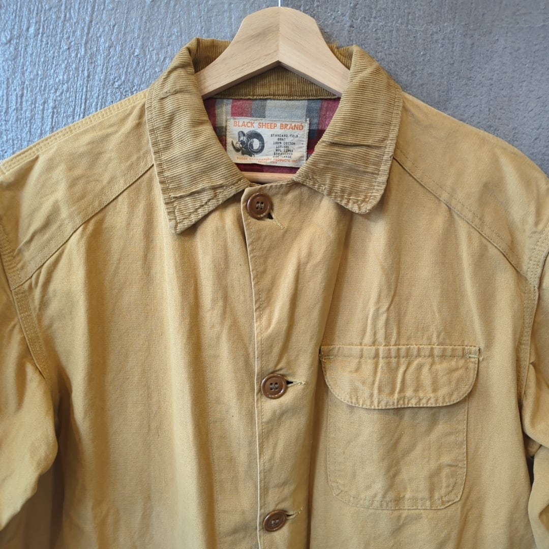 50S ヴィンテージ BLACK SHEEP 単丈 ダックハンティングジャケット USED］60s Vintage Black Sheep Brand Duck Hunting Jacket | ARCANA