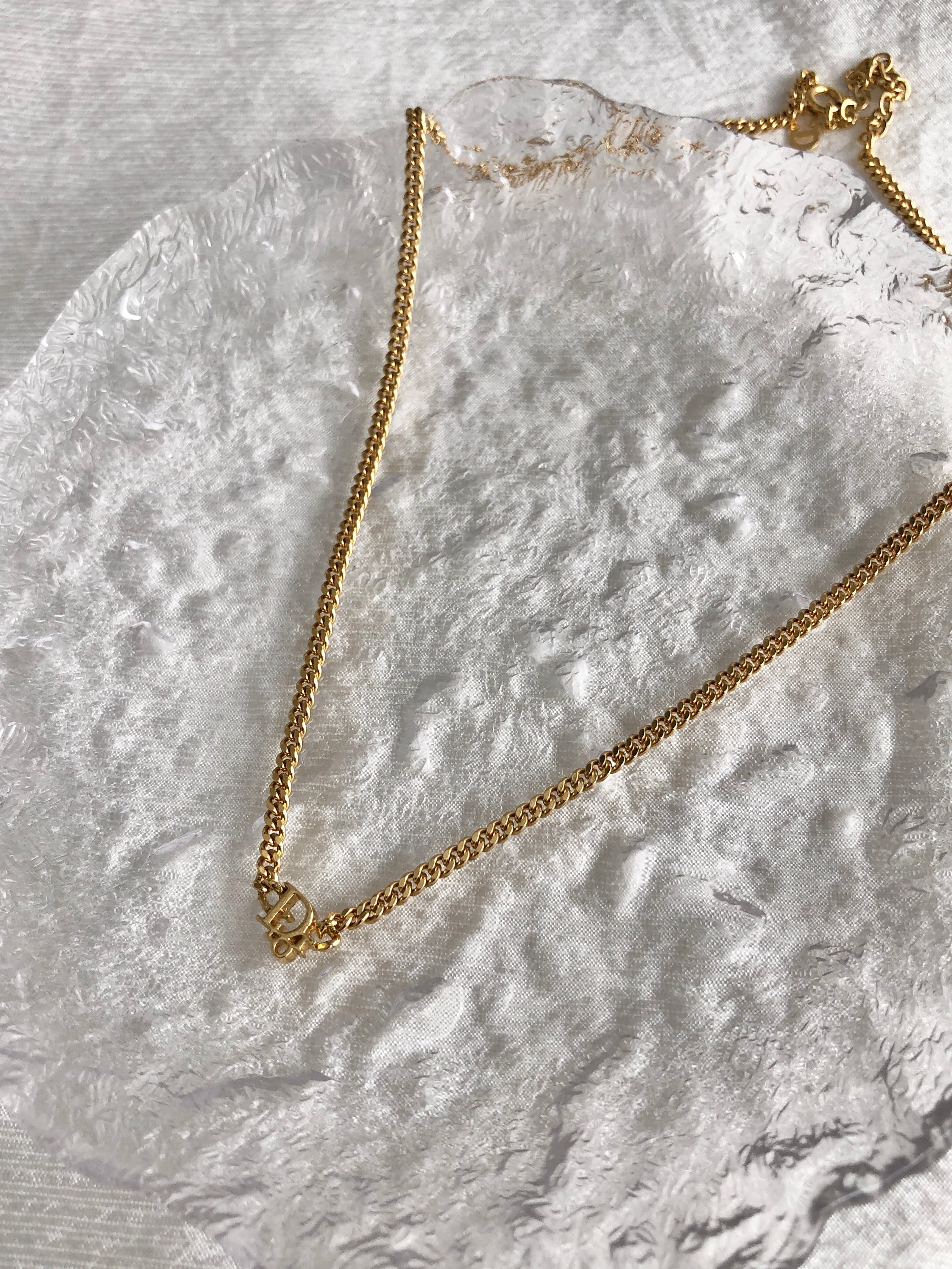 クリスチャンディオール　ネックレス　ゴールド系 Christian Dior クリスチャン ディオール ネックレス ゴールド DIOR