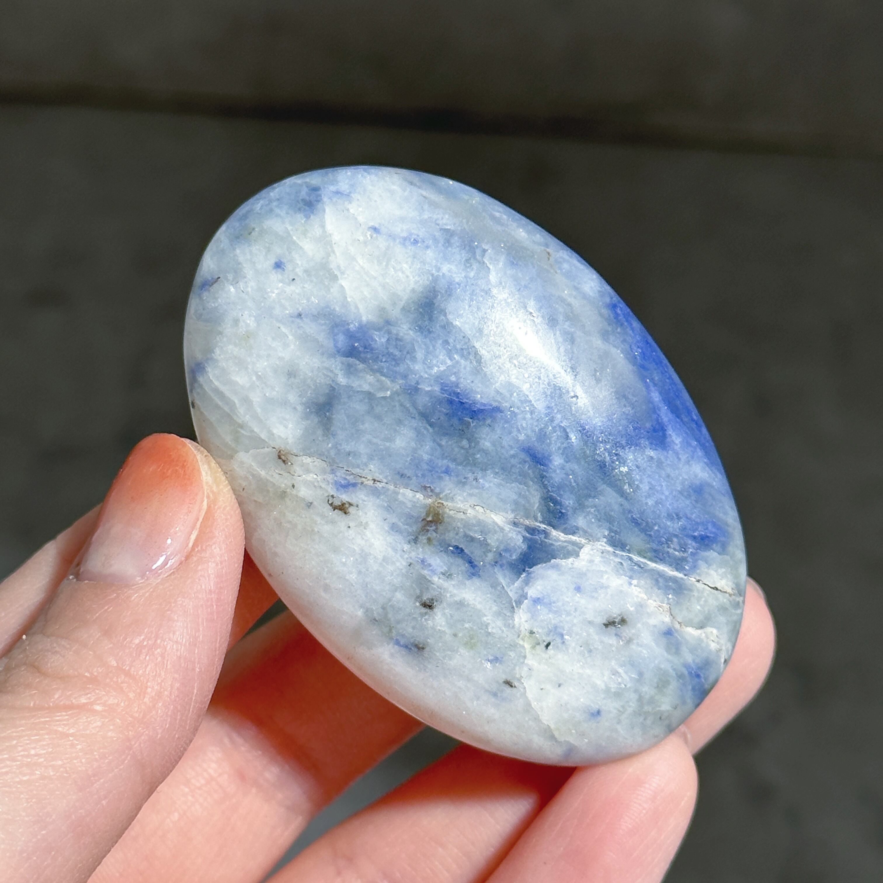 アフガナイト パームストーン01◇Afghanite◇ 天然石・鉱物・パワーストーン