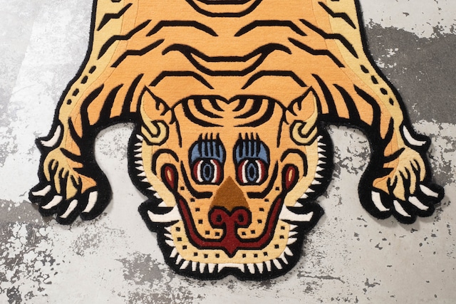 Tibetan Tiger Rug 《Mサイズ•ウール098》チベタンタイガーラグ