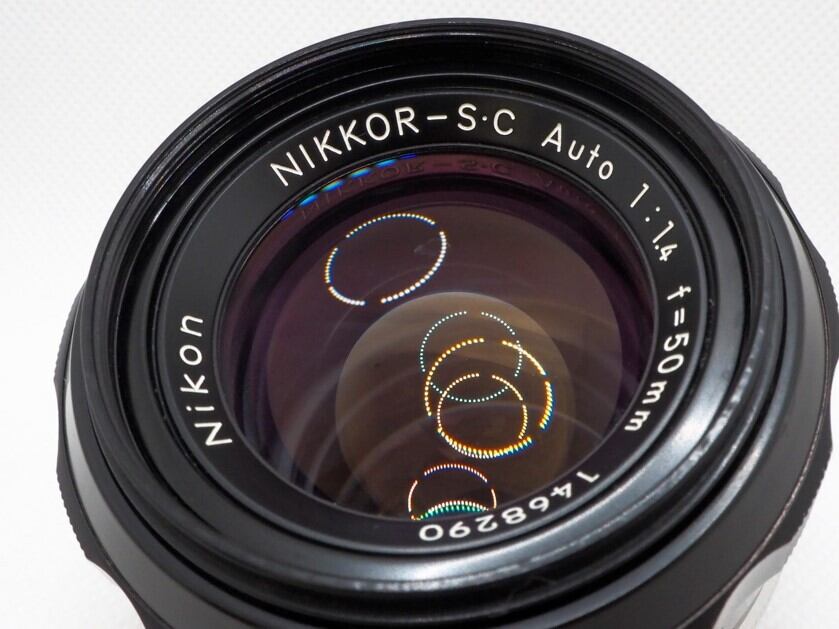 【光学美品】 ニコン Nikkor-S.C Auto 50mm f1.4 非Ai