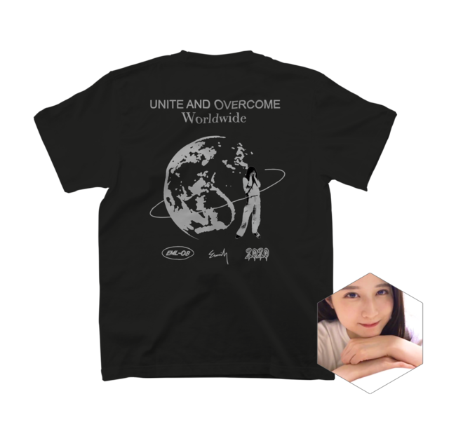 【八田エミリ】UNITE and OVERCOME Tシャツ
