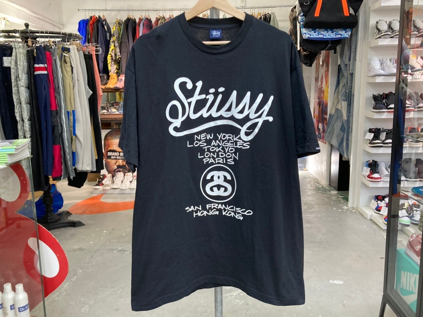希少 STUSSY x Chaz CUSTOMADE WorldTour L | ヤマダウェブコム