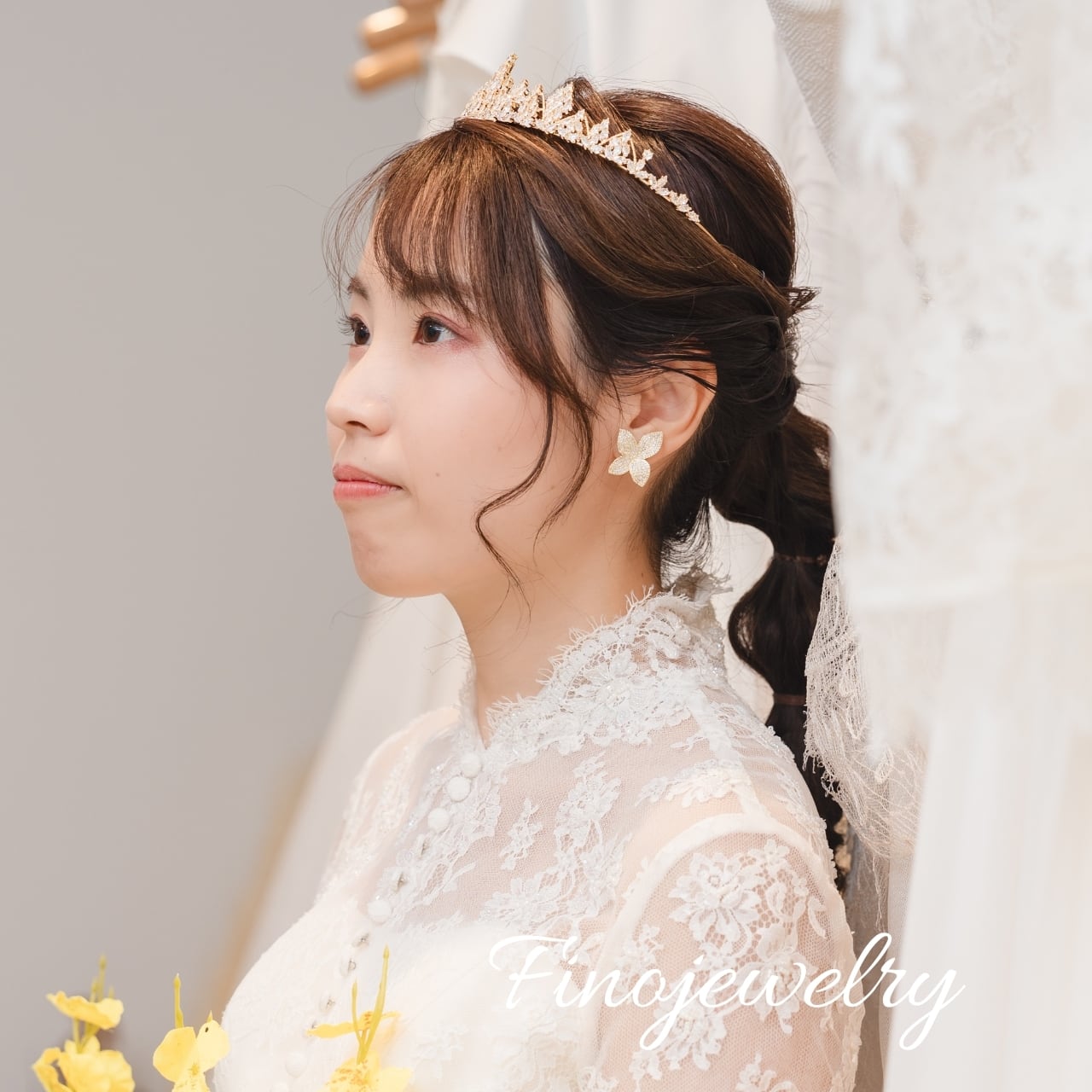 T012 ティアラ | ブライダルアクセサリー Finojewelry フィノジュエリー