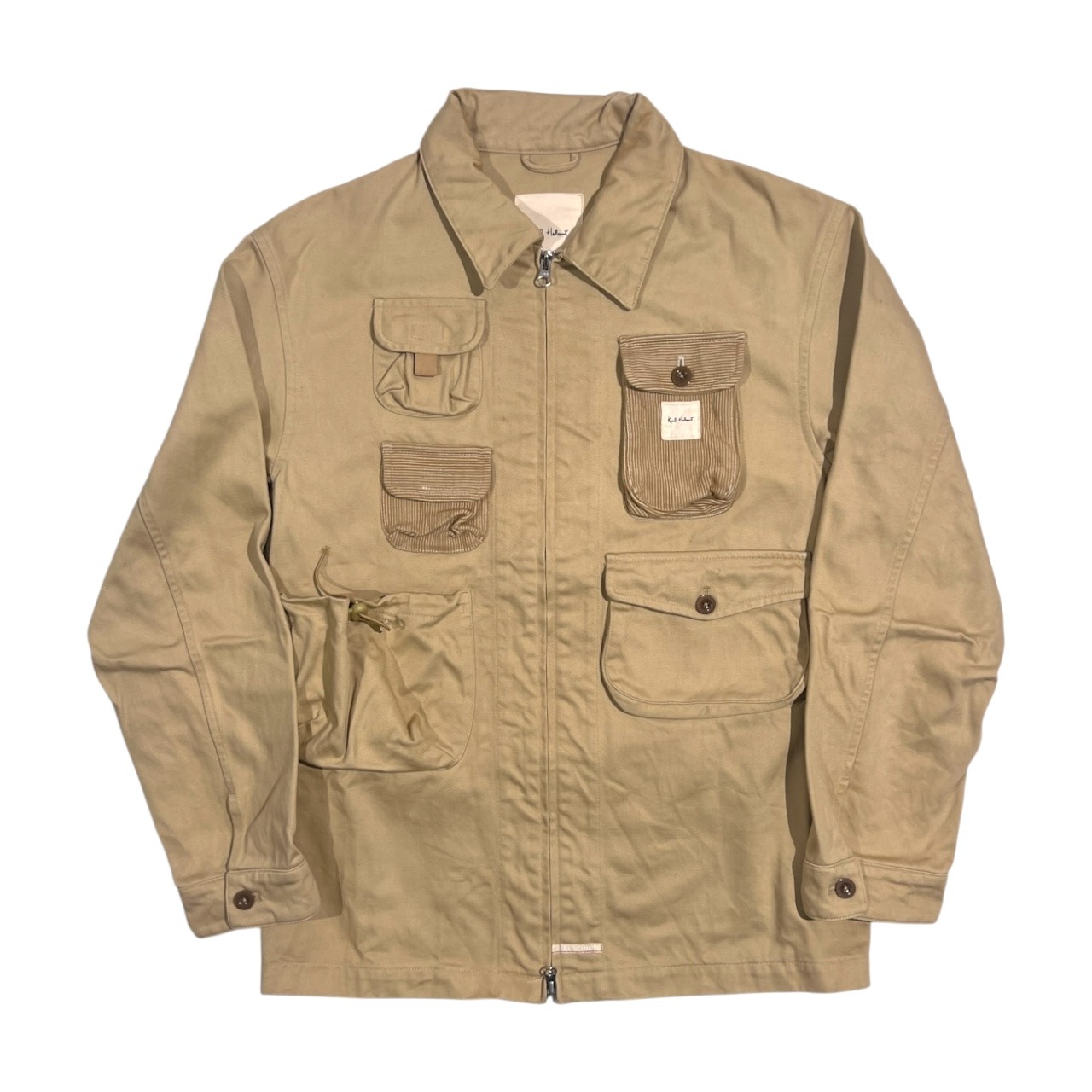 Karl Helmut カールヘルム ダブルジップ ワークジャケット M/ベージュ