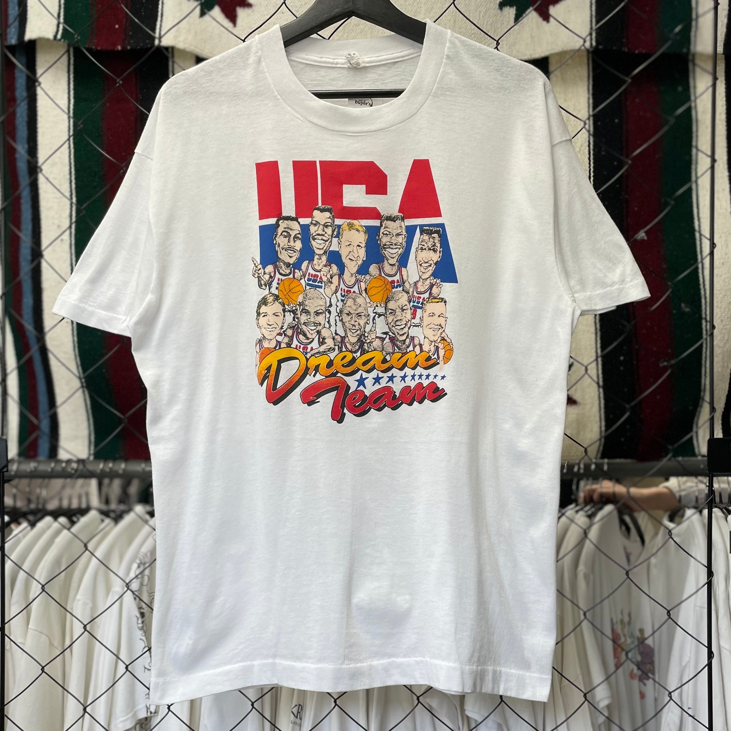80s USA製 ドリームチーム バスケ スポーツTシャツ XL 古着 古着屋