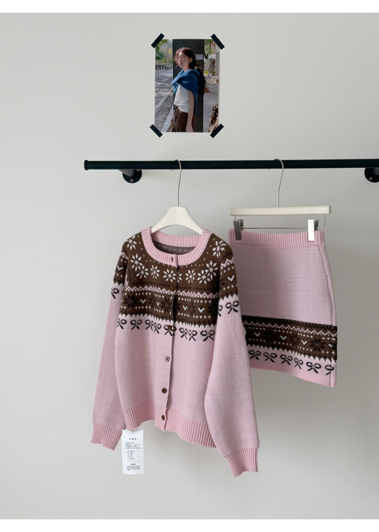 ノルディックガーリーニットセットアップ LK1812