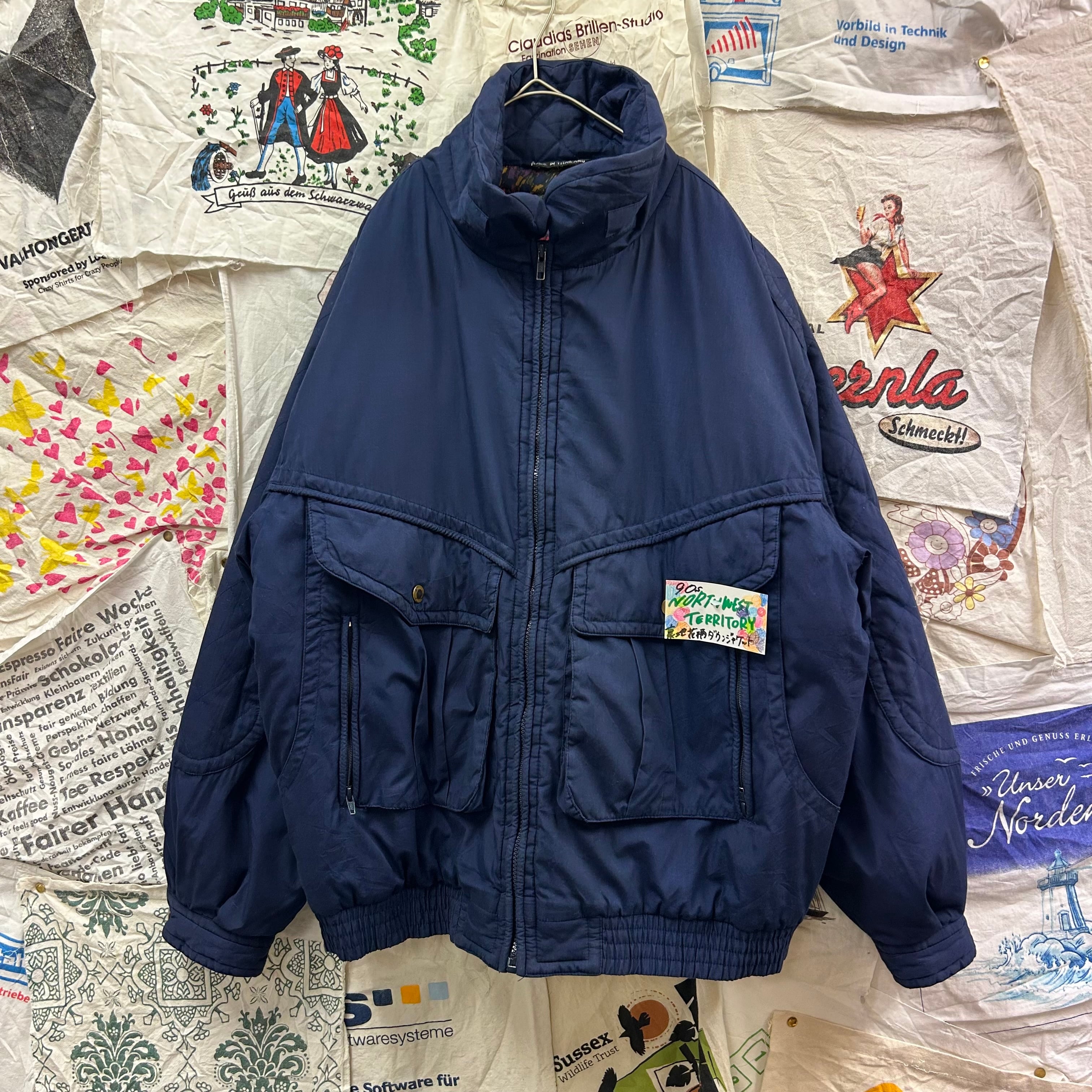 90s NORTHWEST TERRITORY 裏地花柄ダウンジャケット | 古着屋PENNY 90s NORTHWEST TERRITORY 裏地花柄ダウンジャケット | 古着屋PENNY