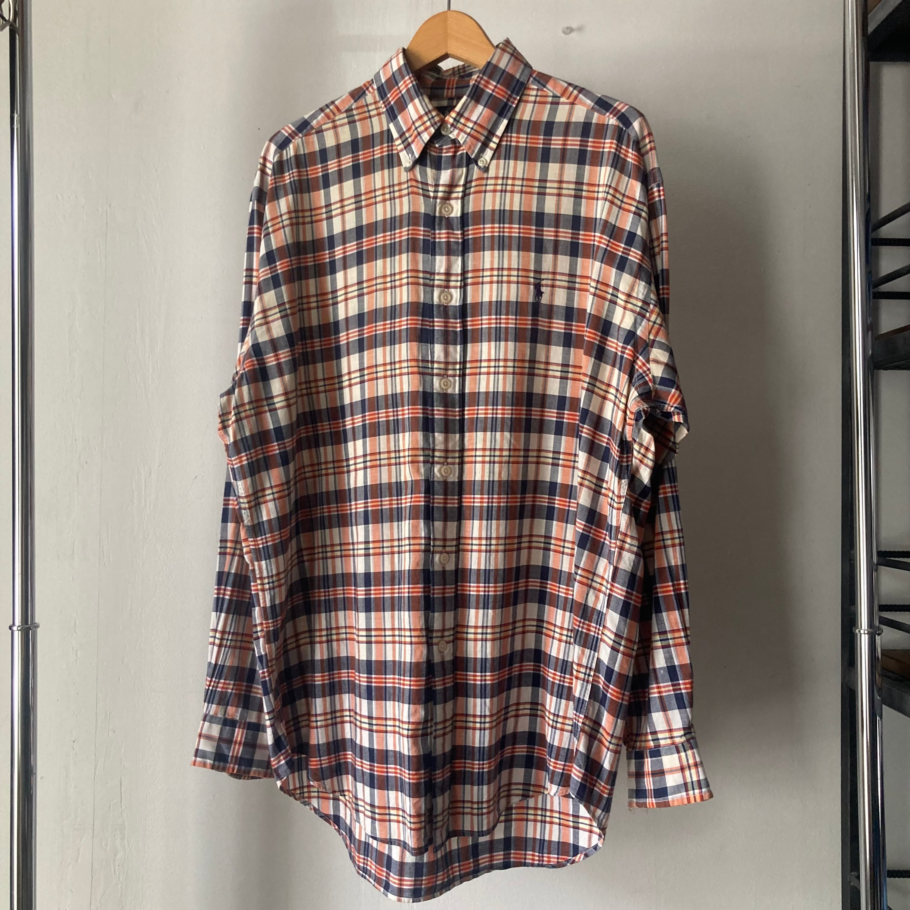 Ralph Lauren ネルシャツ BLAIRE サイズL ジ*ン様 Ralph Lauren BLAIRE