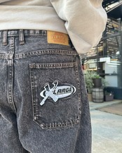 【XLARGE】OVERDYED DENIM PANTS【エクストララージ】