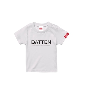 BATTEN-Tshirt【Kids】White