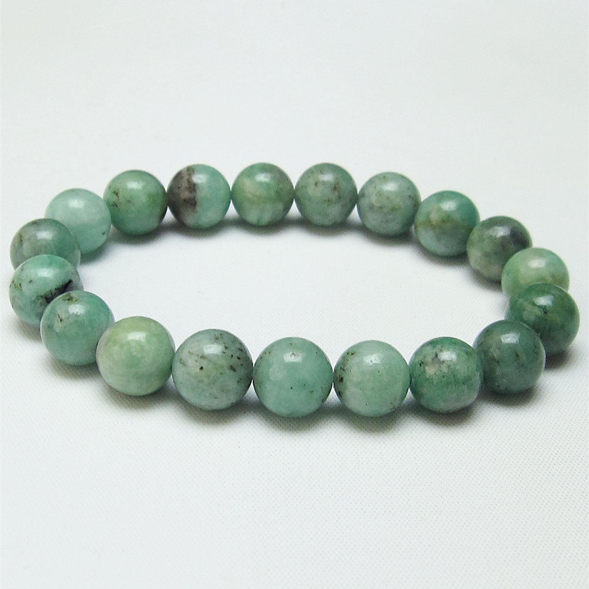 エメラルド ブレスレット 10mm 111-22760