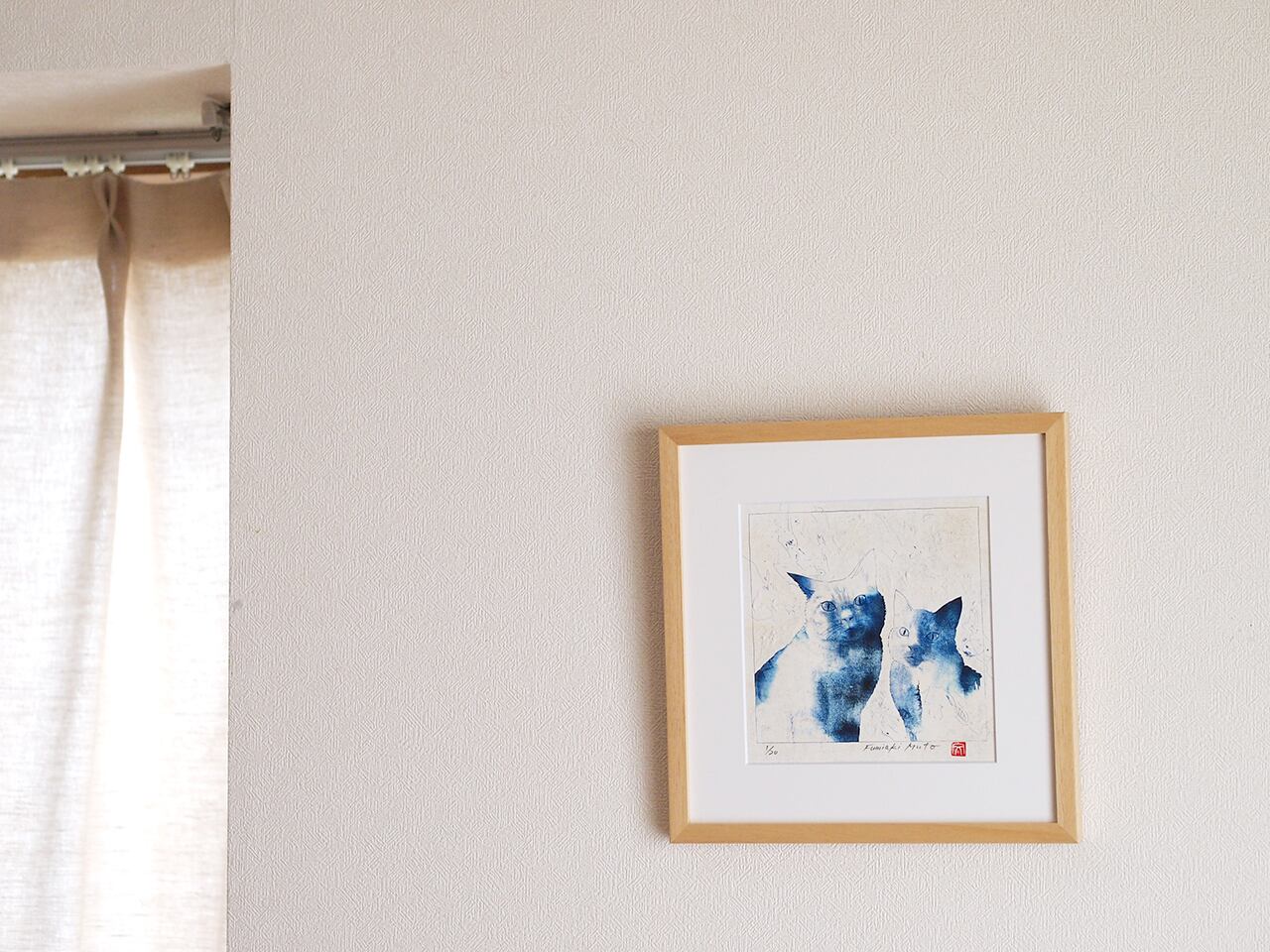 ブルー ｜ 版画 | muto fumiaki artwork