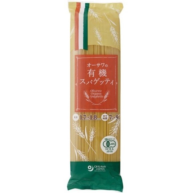オーサワの有機スパゲッティ　500g