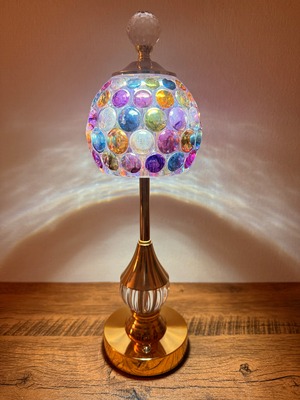 ステンドグラスデスクライト