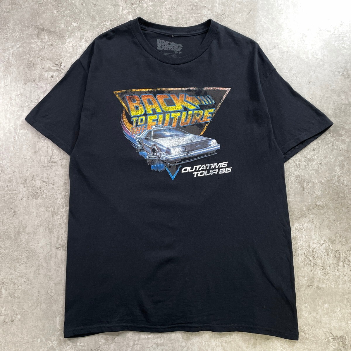 BACK TO THE FUTURE バックトゥザフューチャー ムービー ロゴ プリント 