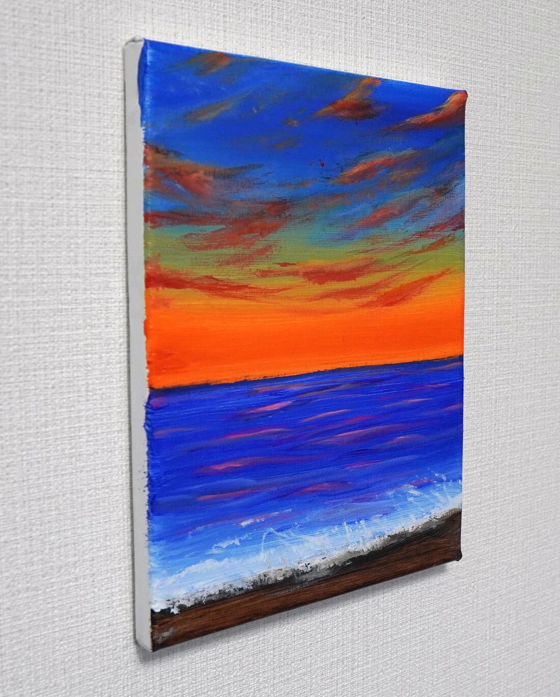 夕暮れの海 | easobi Artshop