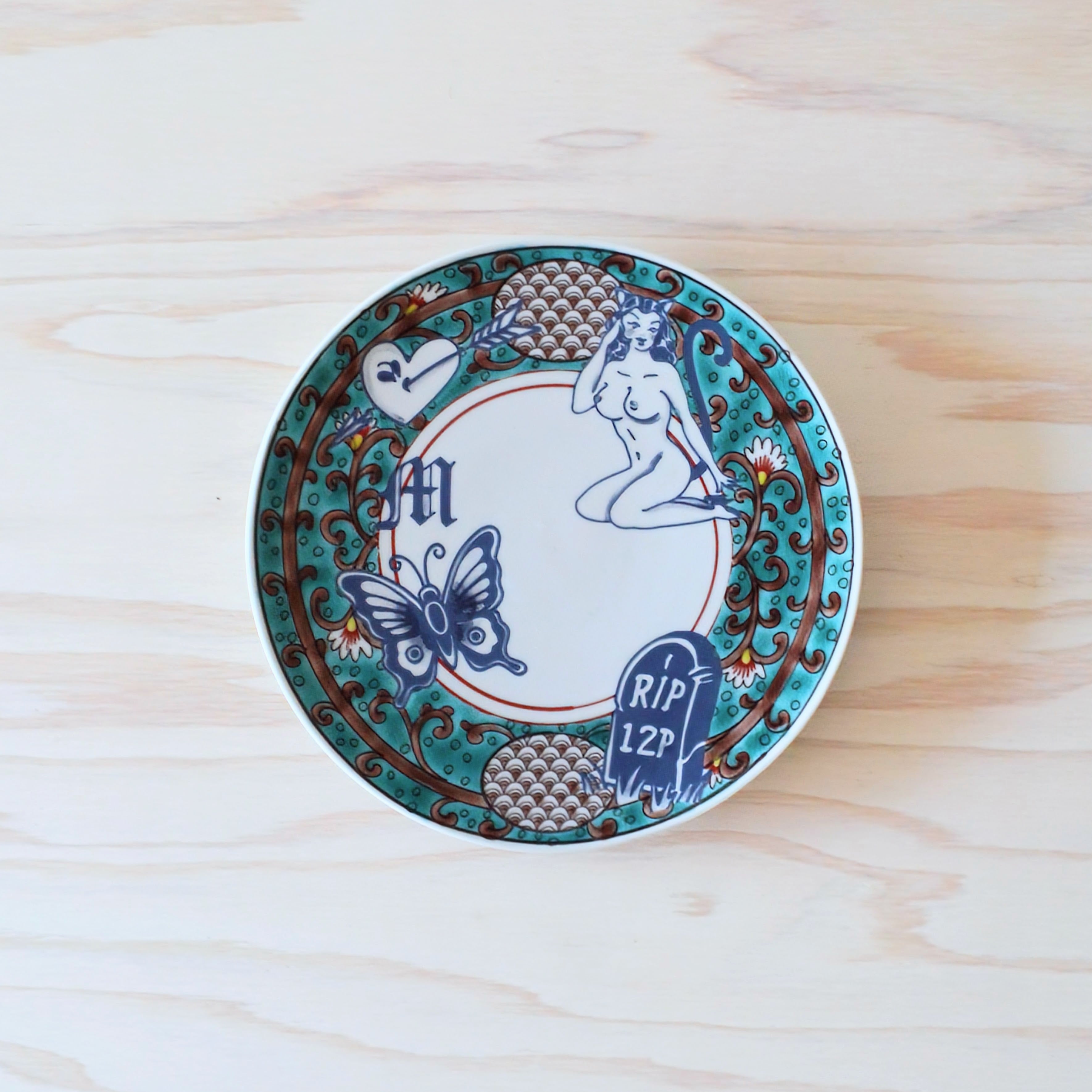 【RESTOCK】MIZUKI KUTANI / TATTOO Plate 5寸 #3