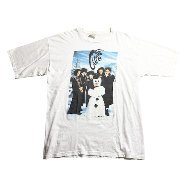 vintage 1991’s THE CURE music tee “snow man”