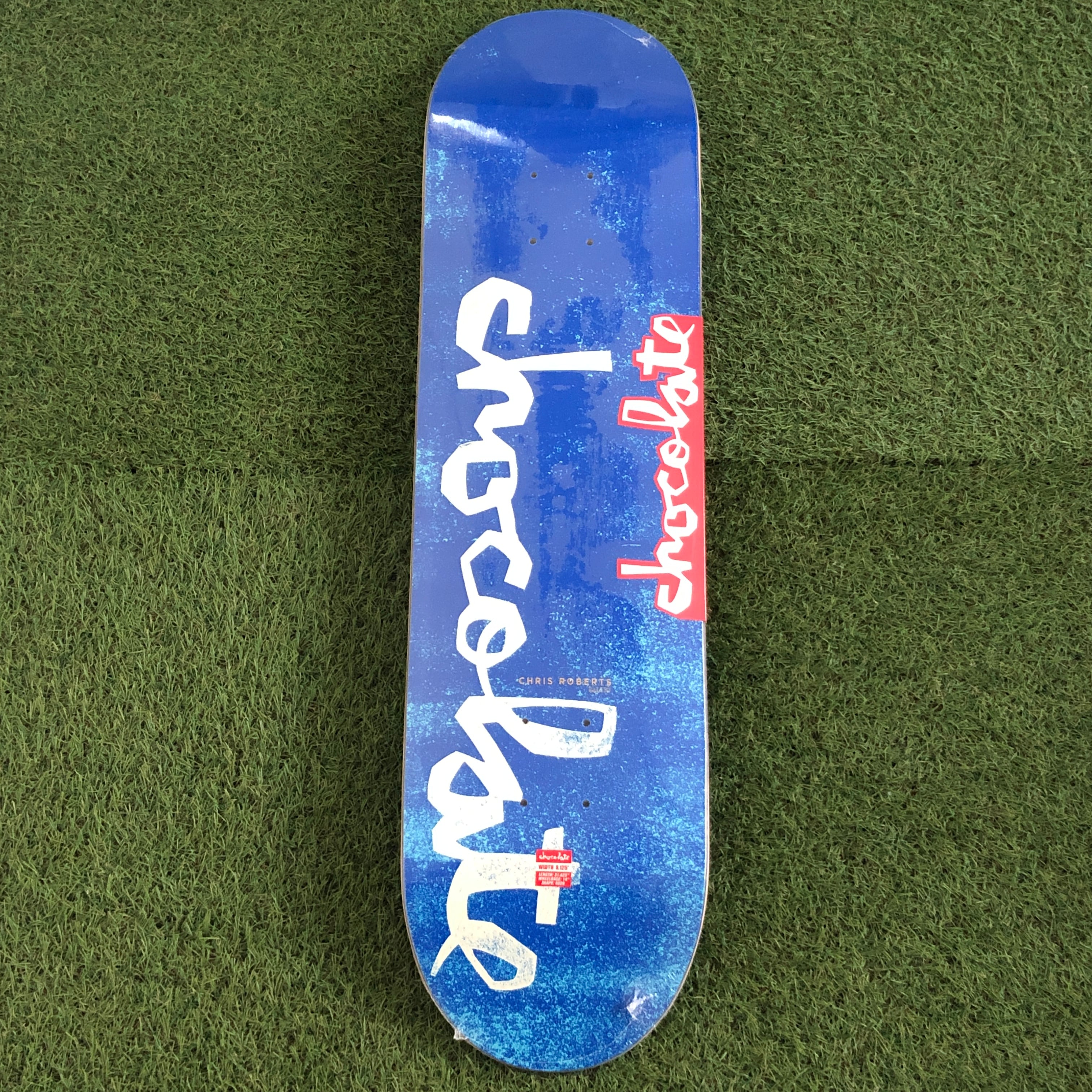 CHOCOLATE チョコレート 8.125インチ OG CHUNK 14 CR/BL【スケートボード スケボー skate skateboard  デッキ インテリア 雑貨】 | ahun.skateboarding.life powered by BASE