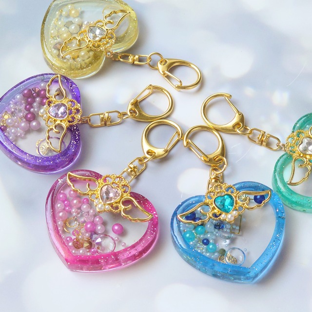 shaker Keychain-Amethyst-