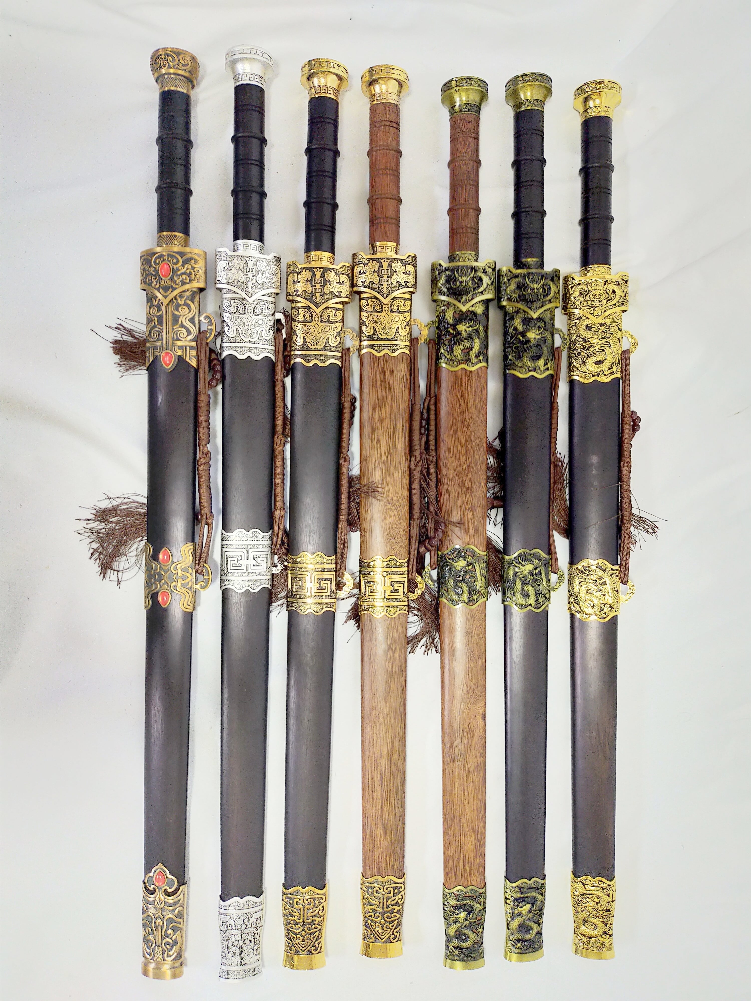 龍泉 高級八面漢剣 樋有薄刃造り 八面剣シリーズ⑦ 軟質ステンレス刀身 