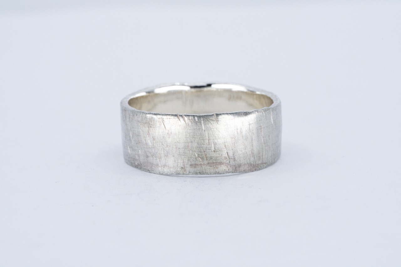 R-113 Bark Ring(M) turquoise