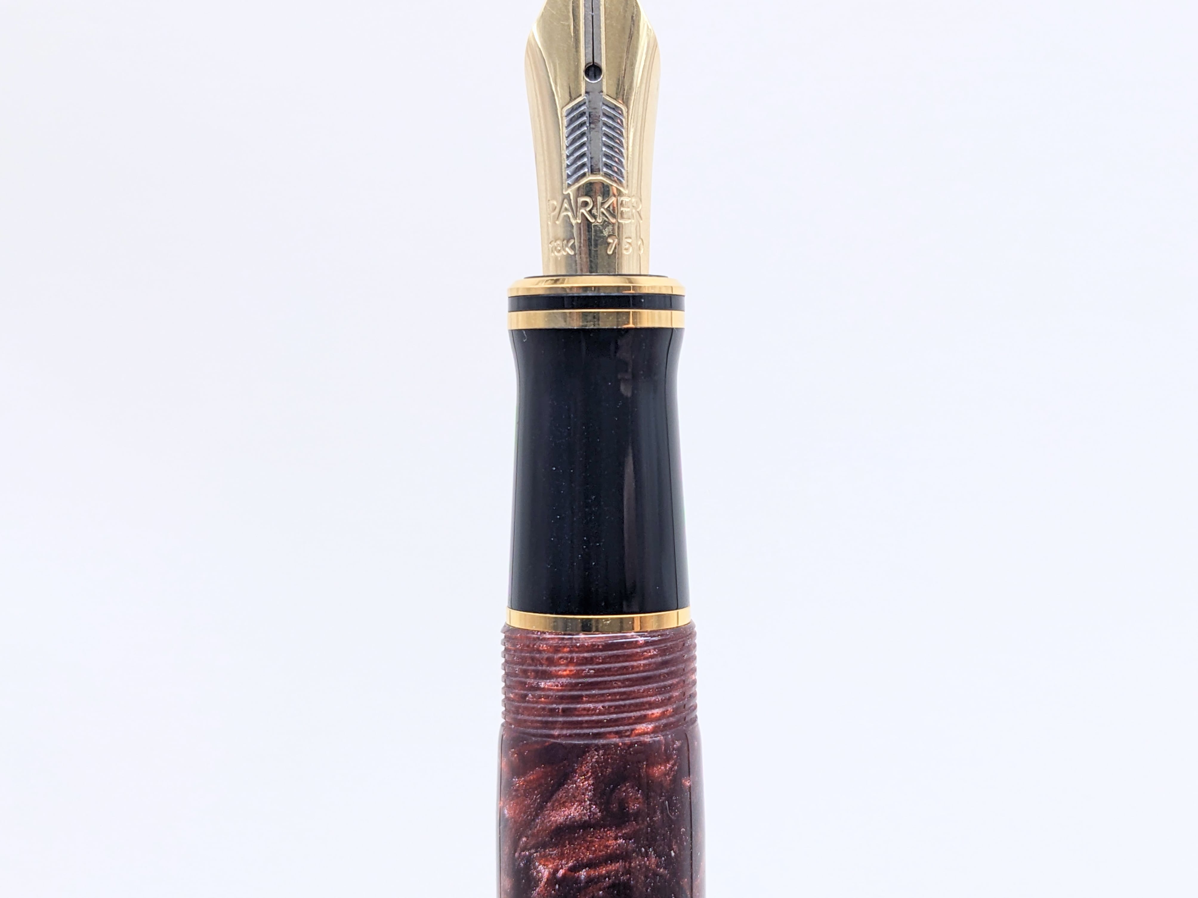 90s パーカー デュオフォールド センテニアル マーブルレッド PARKER