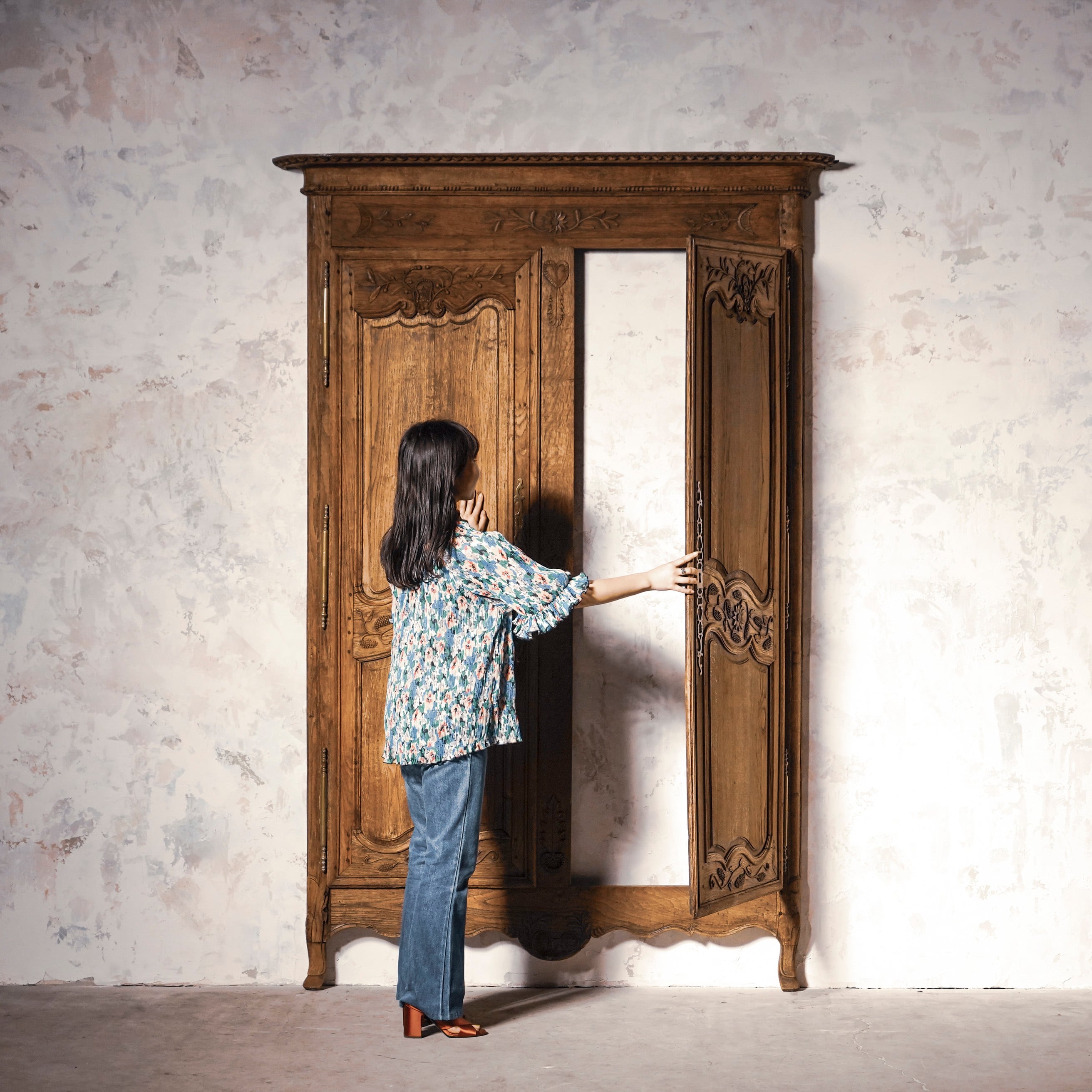 ドア/ディスプレイドア/建具/フレンチアンティーク/空間装飾/撮影背景/ディスプレイ/店舗什器/スタジオ