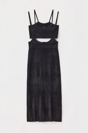 MOLE LAYERED CAMI ONE PIECE 26AWAC-014 BLACK