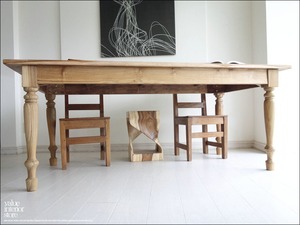 チーク無垢材 ダイニングテーブルBOL 食卓テーブル 机 チーク材 手作り 天然木 ナチュラル 世界三大銘木 送料無料 幅180×奥90cm