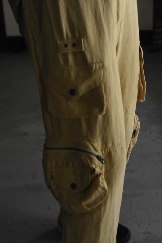 OK/90's "polo by Ralph Lauren" silk linen cargo pants