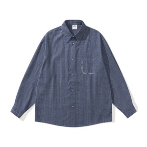 Check design shirt C4468