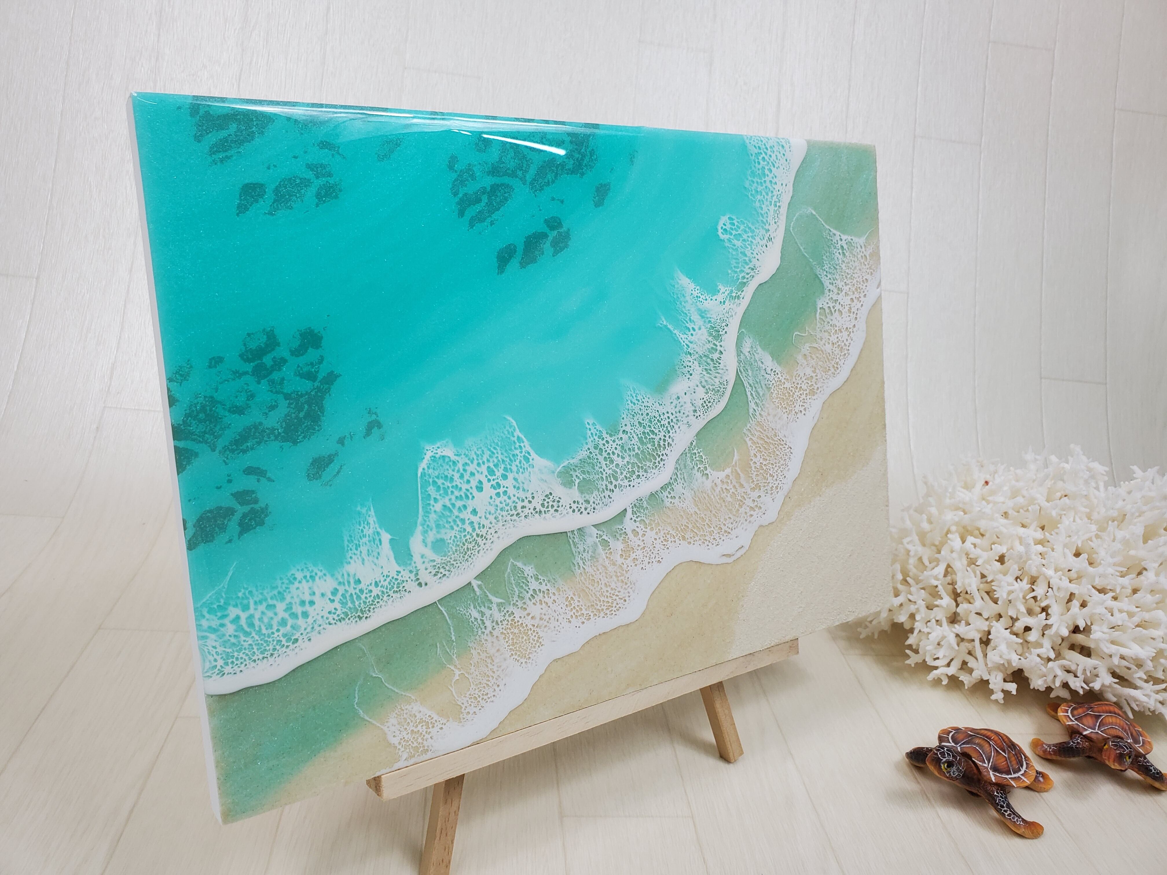 オーシャンレジンアート コーラルパターン(オーダー専用)