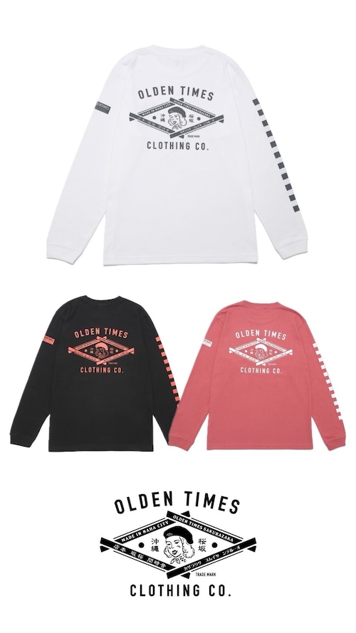【新作/3色展開】TRADE MARK L/S TEE